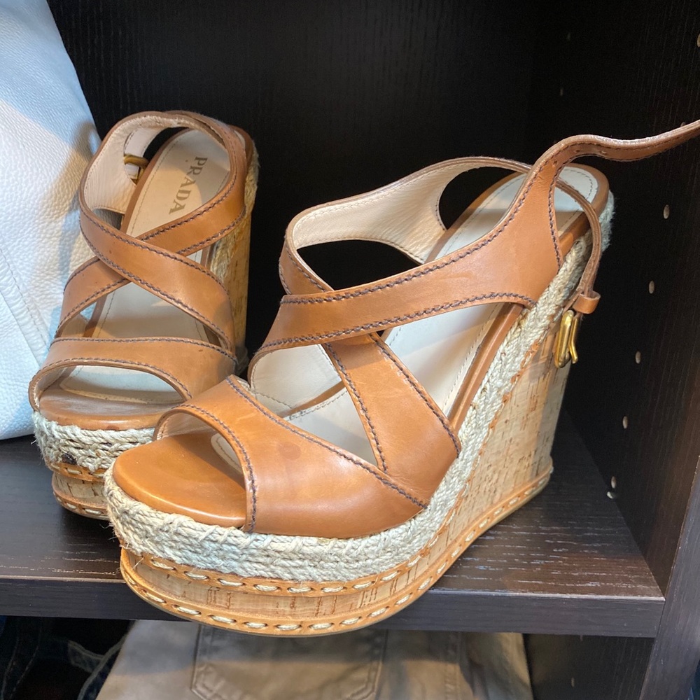 PRADA Wedge sandal